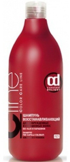 КД15347 Constant Delight NO SIES Шампунь восстанавливающий для поврежденных и окрашенных волос, 1000 мл